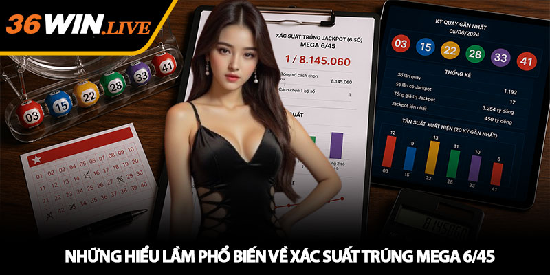 Xác Suất Trúng Mega 6/45 - Phân Tích Cơ Hội Jackpot Thực Tế 4 Những hiểu lầm phổ biến về xác suất trúng Mega 6/45
